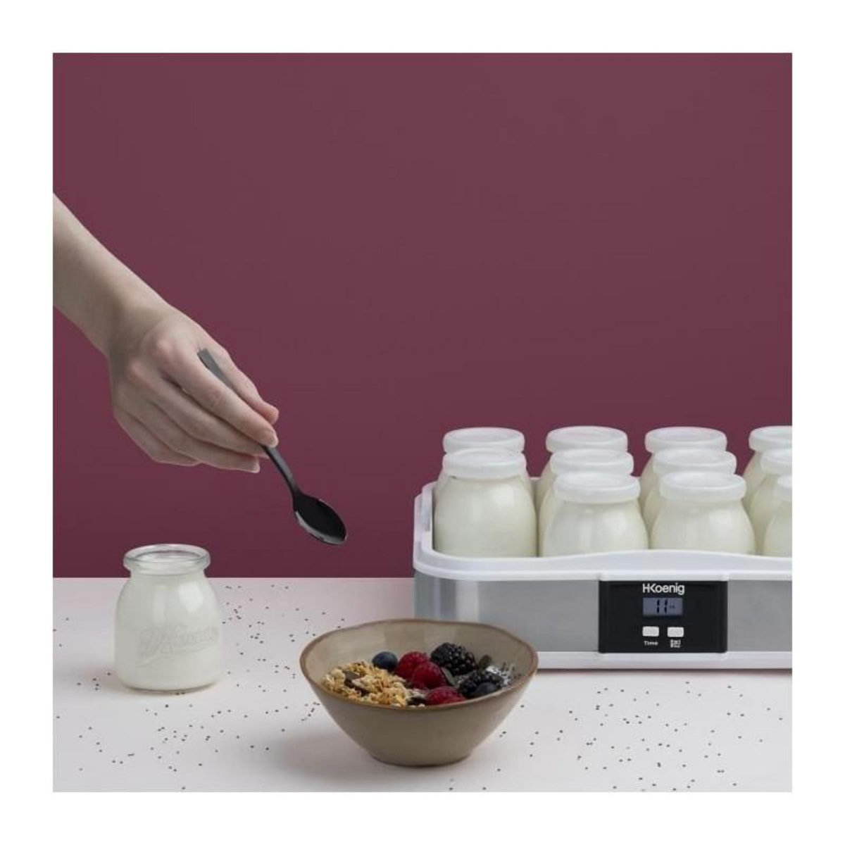 HKOENIG Yaourtiere 12 pots HKoeNIG