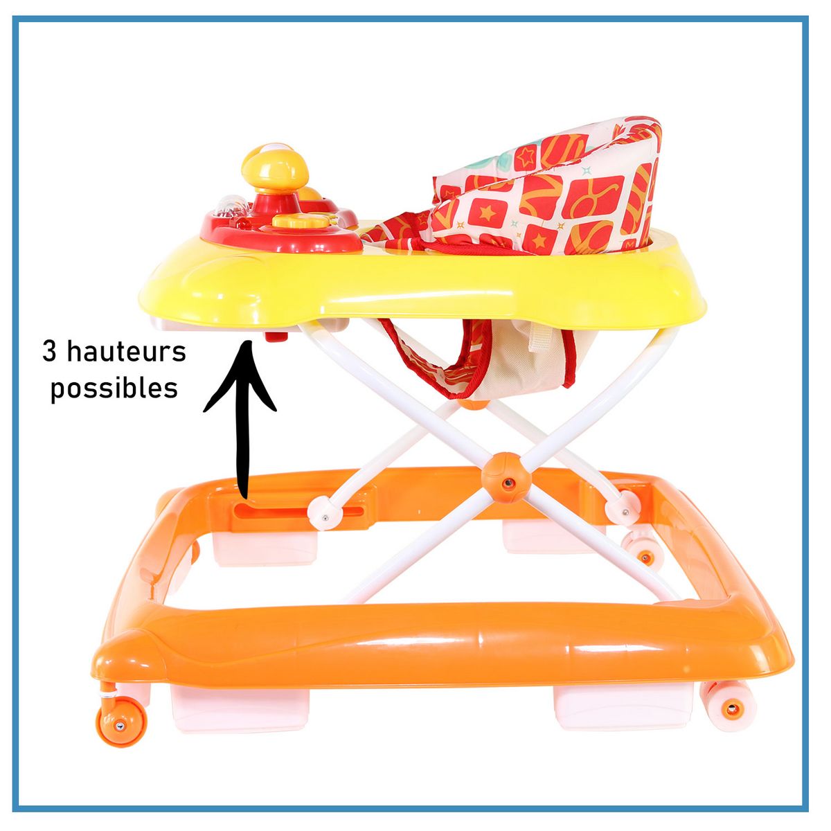 NANIA Trotteur BASILE pliable