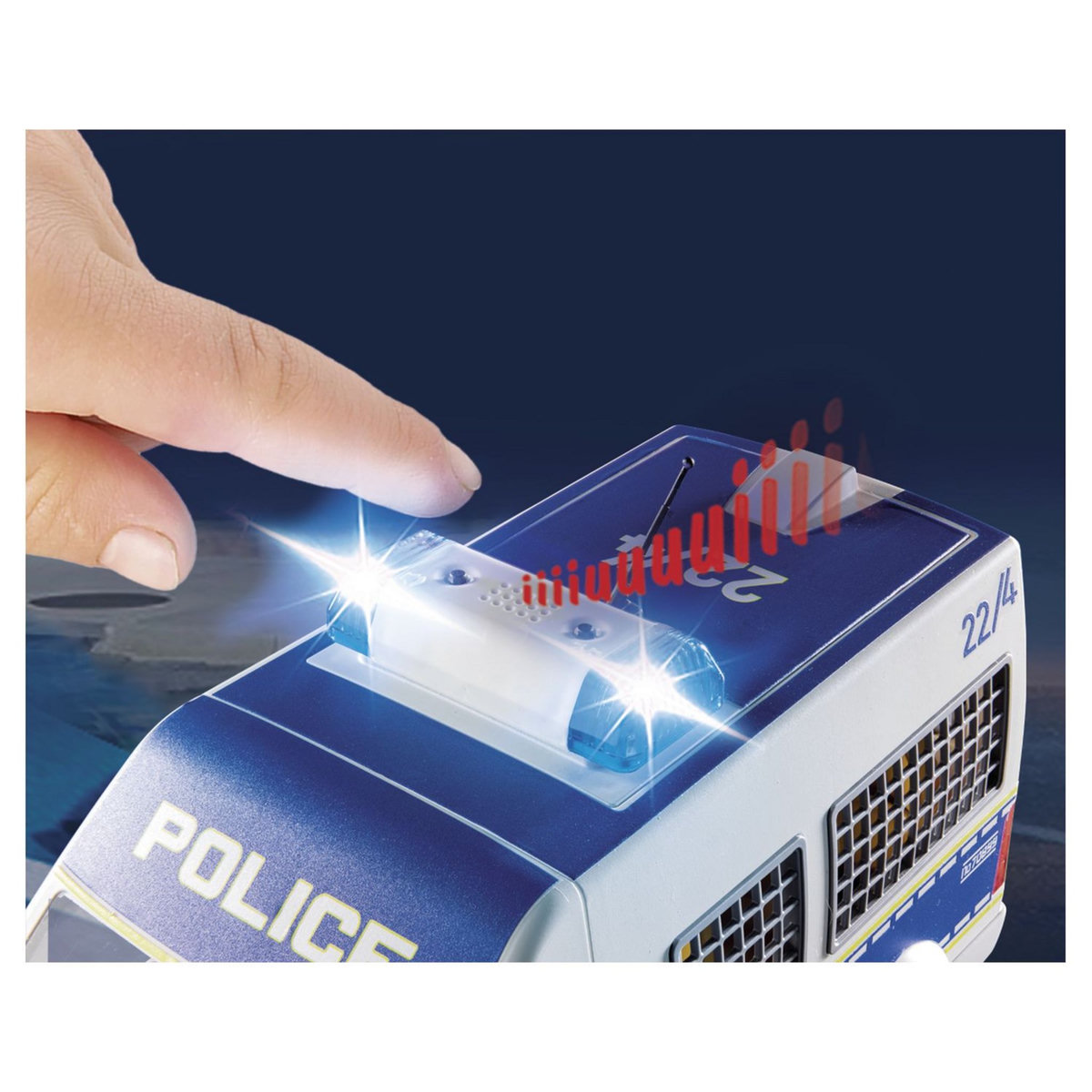 PLAYMOBIL City Action 70899 Police des fourgons