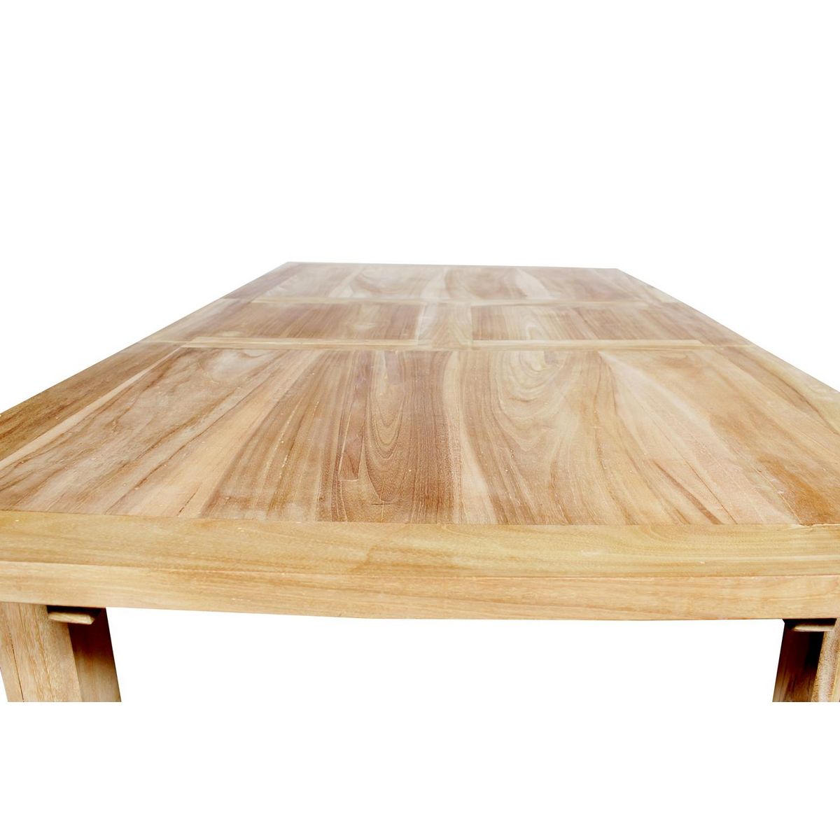 CONCEPT USINE Table de salle à manger extensible en teck PIA