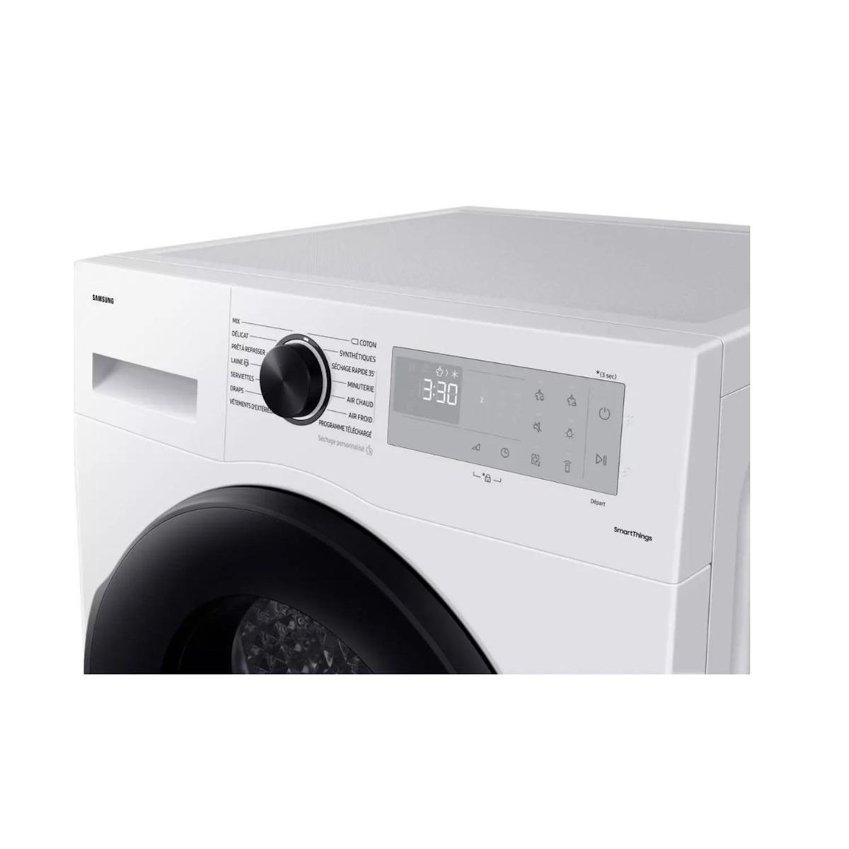Samsung Sèche-linge pompe à chaleur à condensation 60cm 9kg blanc - DV90CGC0A0AH