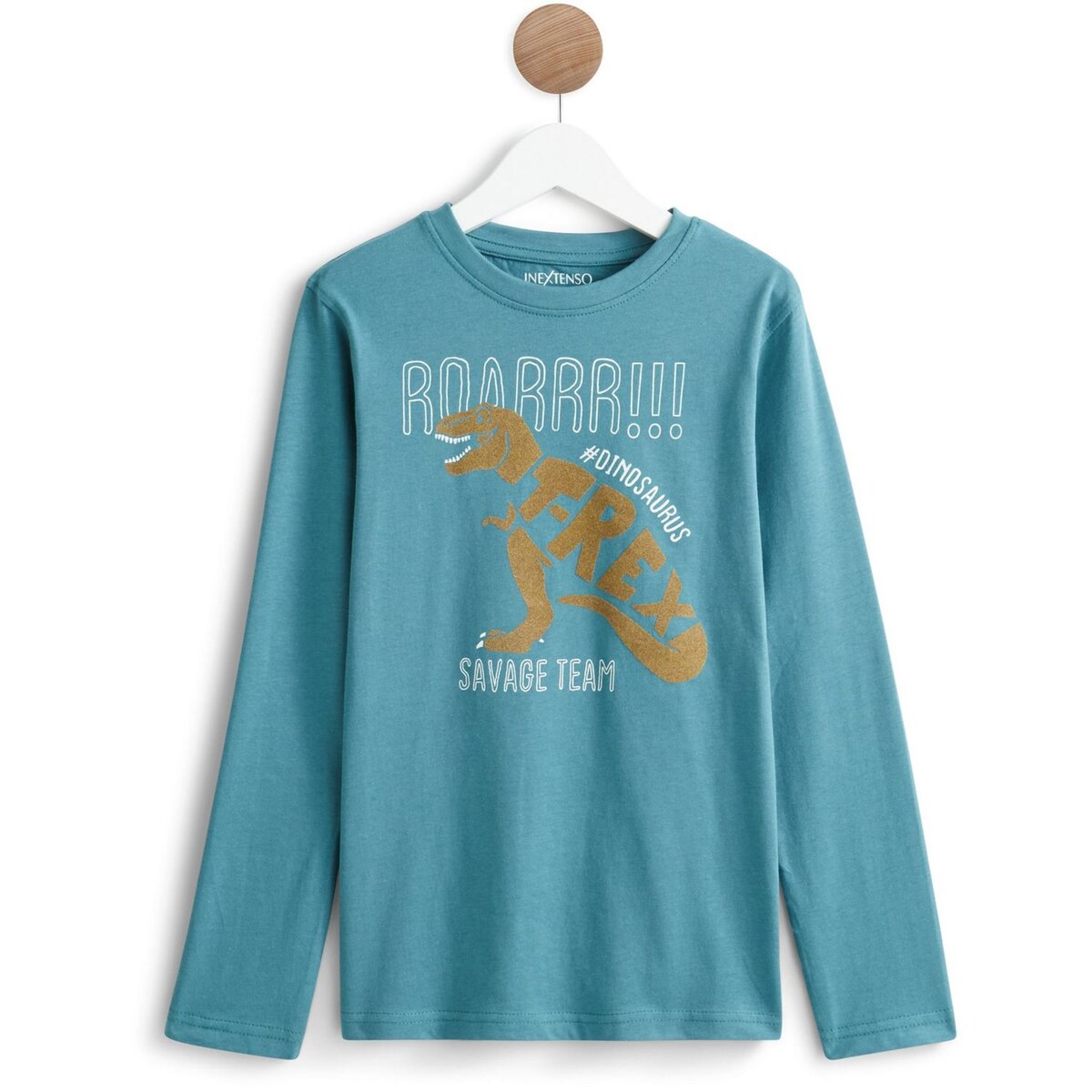 IN EXTENSO T-shirt manches longues dinosaure garçon