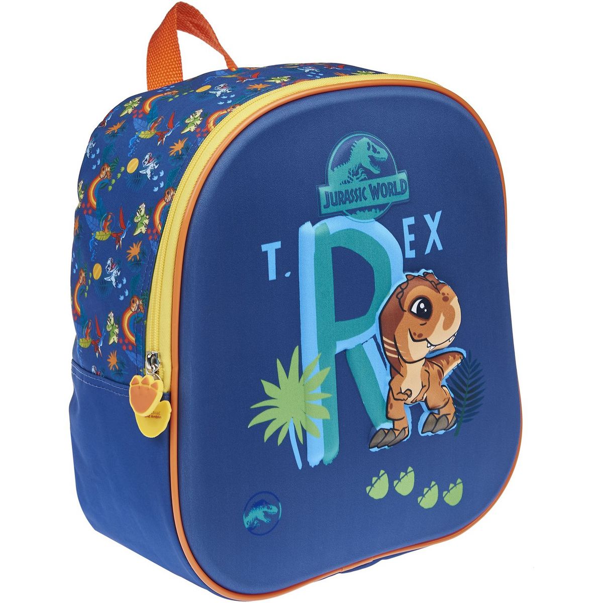 JURASSIC WORLD Sac maternelle bleu dinosaure