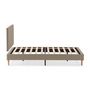 Voir la diapositive 4 : VS VENTA-STOCK Sommier + tête de lit Eris 90x190 cm Beige