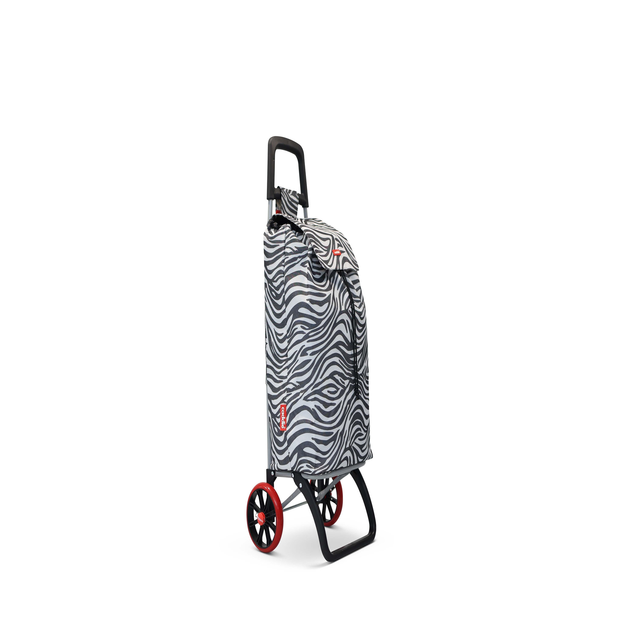 Voir la diapositive 3 : Caddie Chariot de courses à motif 50L 2 roues modèle - CAD016
