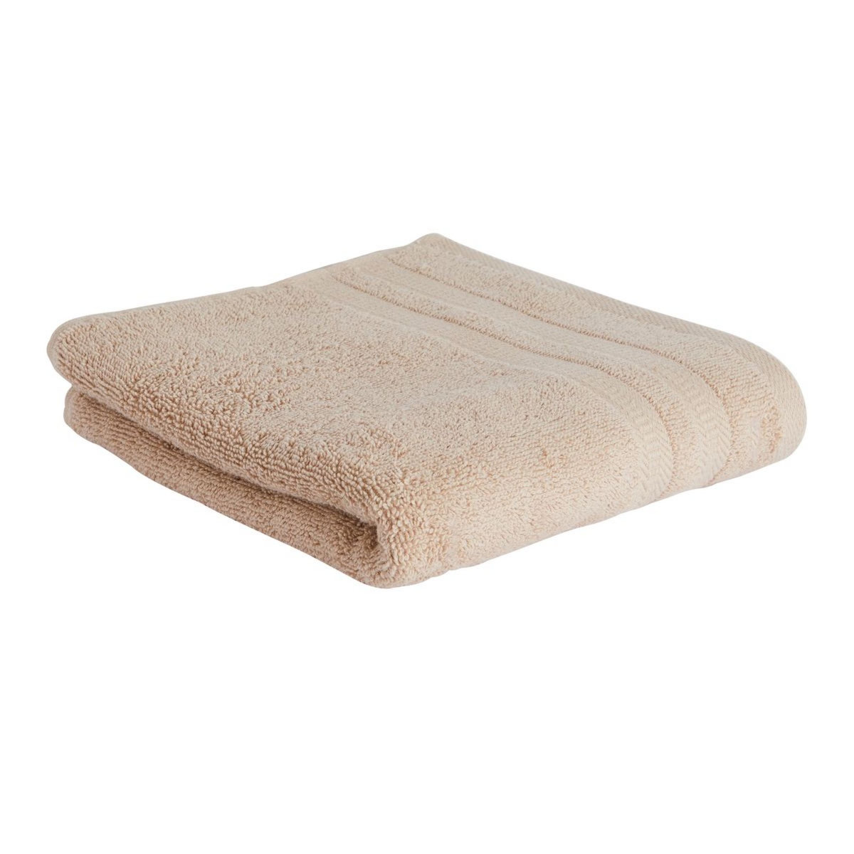 ACTUEL Serviette invité unie en coton 450 g/m²