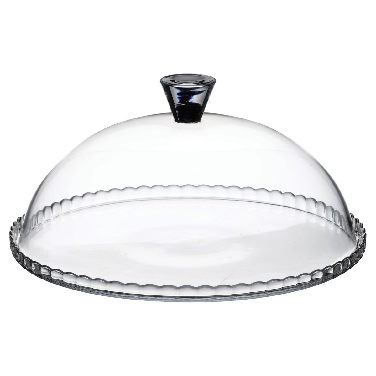 Plat à pâtisserie + cloche