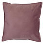 Voir la diapositive 1 : ATMOSPHERA Coussin Déco Uni  Lilou  45x45cm Parme