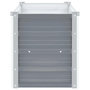 Voir la diapositive 4 : VIDAXL Lit sureleve de jardin Acier galvanise 160x40x45 cm Gris