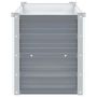 Voir la diapositive 4 : VIDAXL Lit sureleve de jardin Acier galvanise 160x40x45 cm Gris