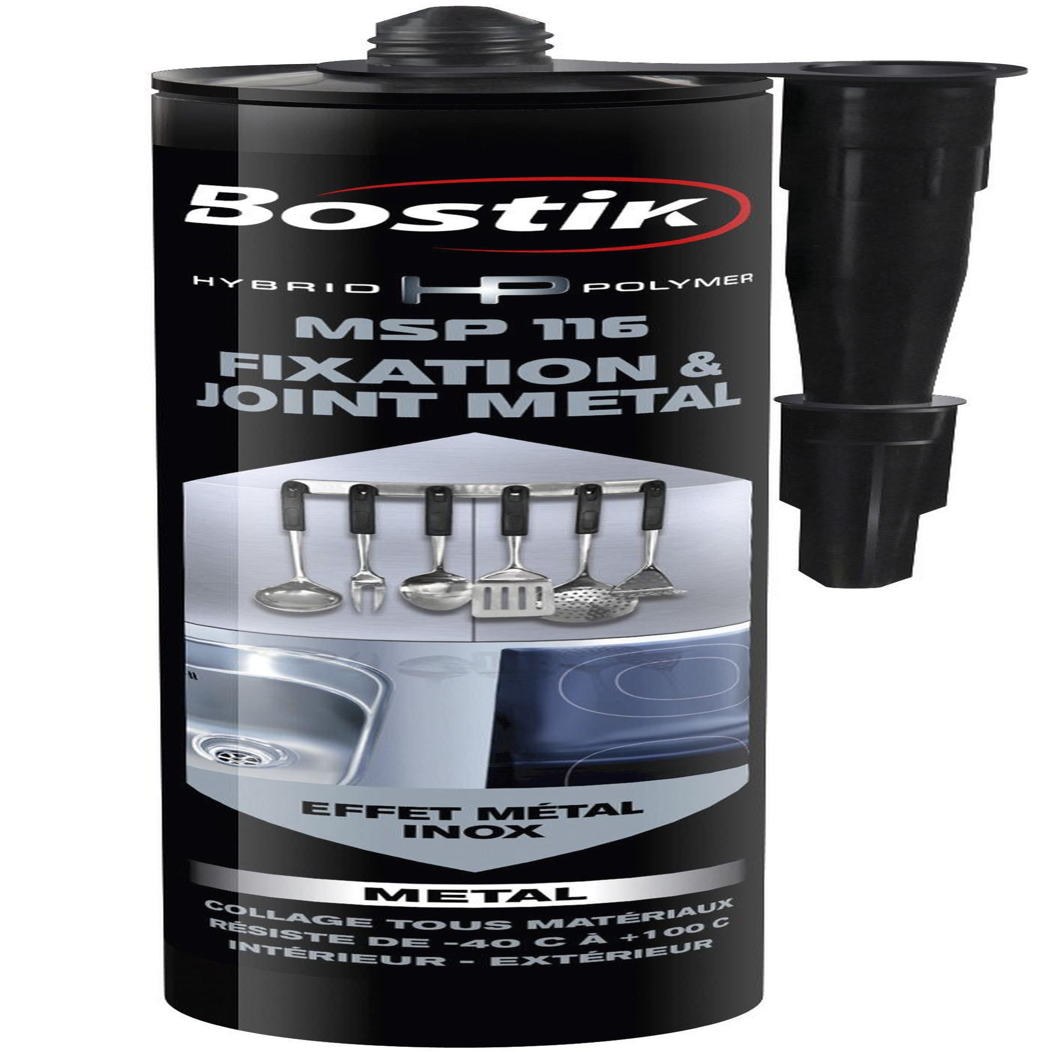 Bostik Colle mastic Hybrid polymer msp 116 BOSTIK, 290ml