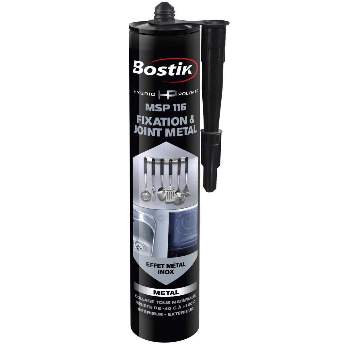 Bostik Colle mastic Hybrid polymer msp 116 BOSTIK, 290ml