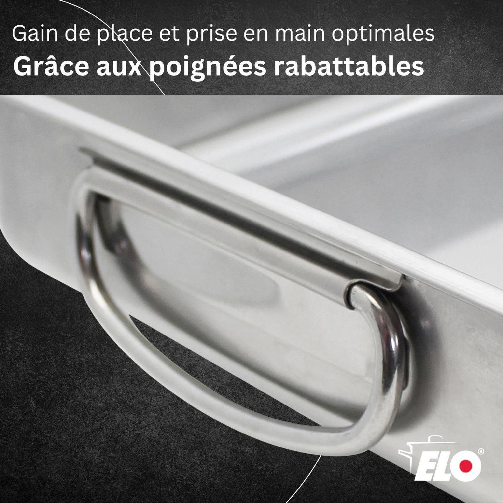 Voir la diapositive 6 : ELO Plat à four acier inoxydable elo edition red