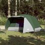 Voir la diapositive 3 : VIDAXL Tente familiale avec porche 6 personnes vert imperméable
