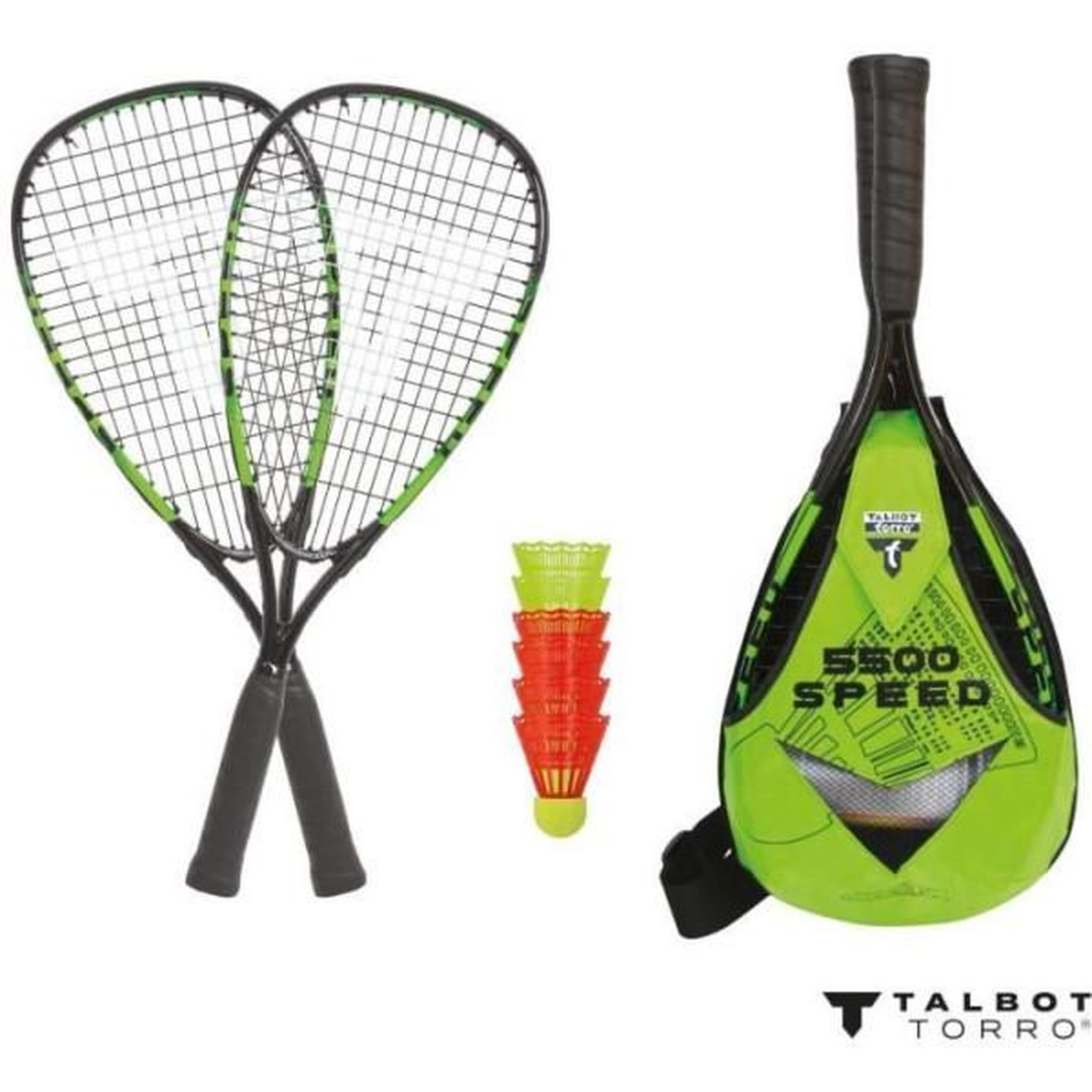 Voir la diapositive 2 : SCHILDKROT Set de Speedbadminton - SCHILDKRÖT - Set SPEED 5500 LED