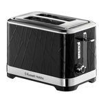 Russell Hobbs Russell Hobbs 28091-56 Toaster Grille-Pain Structure, Liftn Look, Fentes XL, Cuisson Ajustable, Rechauffe Viennoiseries - Noir