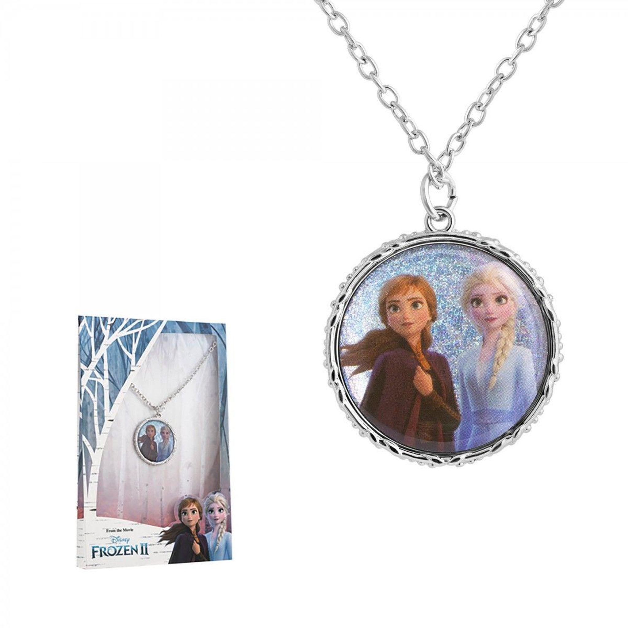 Voir la diapositive 2 : SC CRYSTAL Collier Disney - La Reine des Neiges