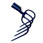 OUTILS PERRIN Crocs à fumier à douille 4 dents 21 cm sans manche