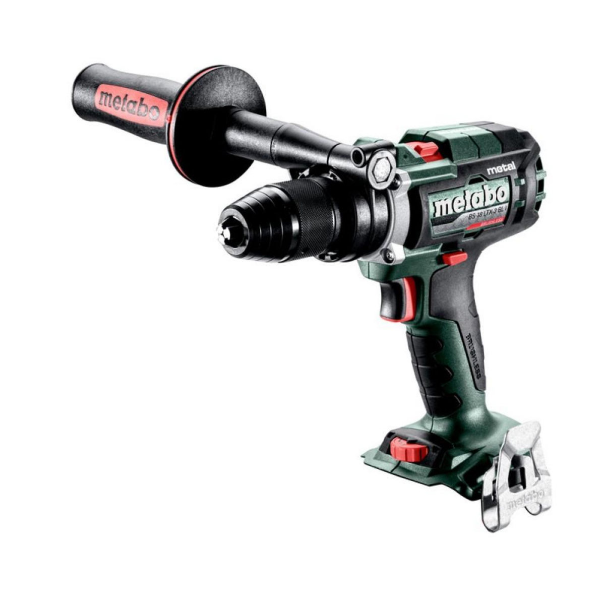 METABO SAS Perceuse visseuse 18 V BS 18 LTX-3 BL I Metal (sans batterie ni chargeur), coffret