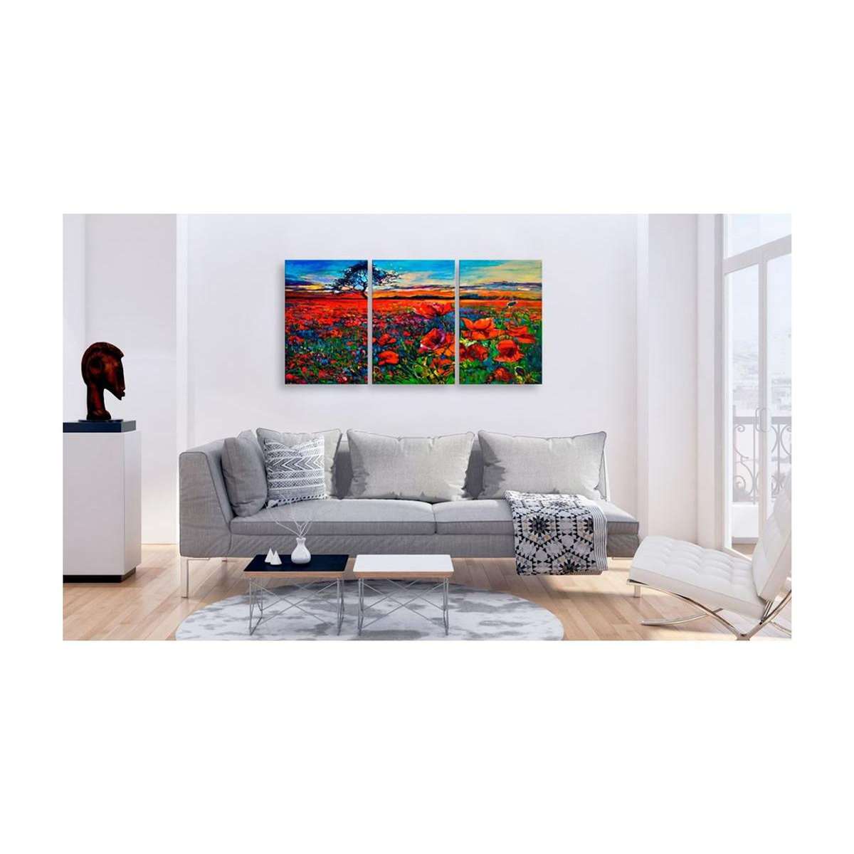 Paris Prix Tableau Imprimé  Valley of Poppies