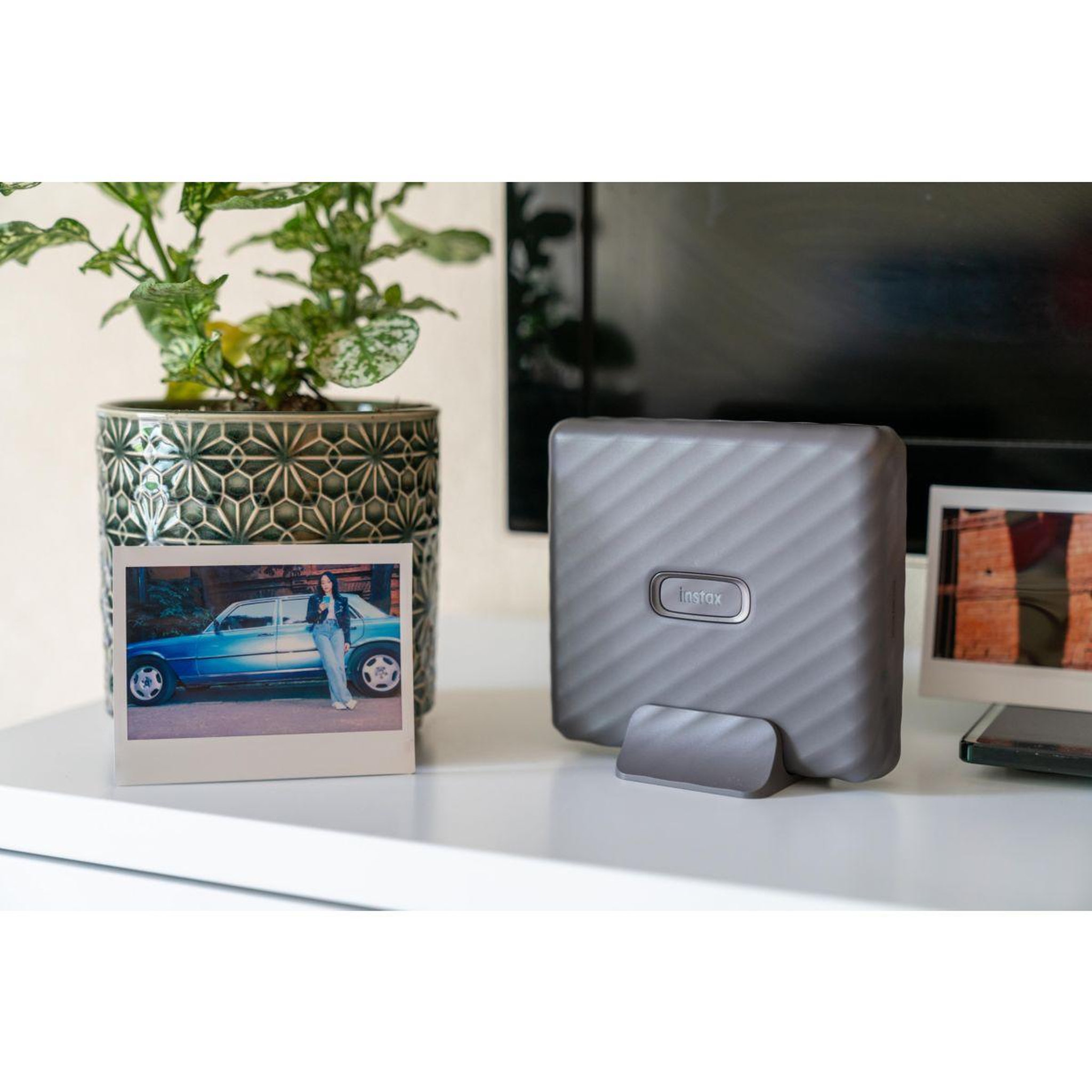 Voir la diapositive 5 : FUJIFILM Imprimante photo portable Instax Link Wide Gray
