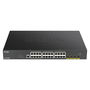 Voir la diapositive 2 : D-Link Switch réseau D-Link DGS 1250-28XMP - Switch L3 Lite Smart - 24 ports PoE+ 10/100/1000 + 4 ports 10G SFP+