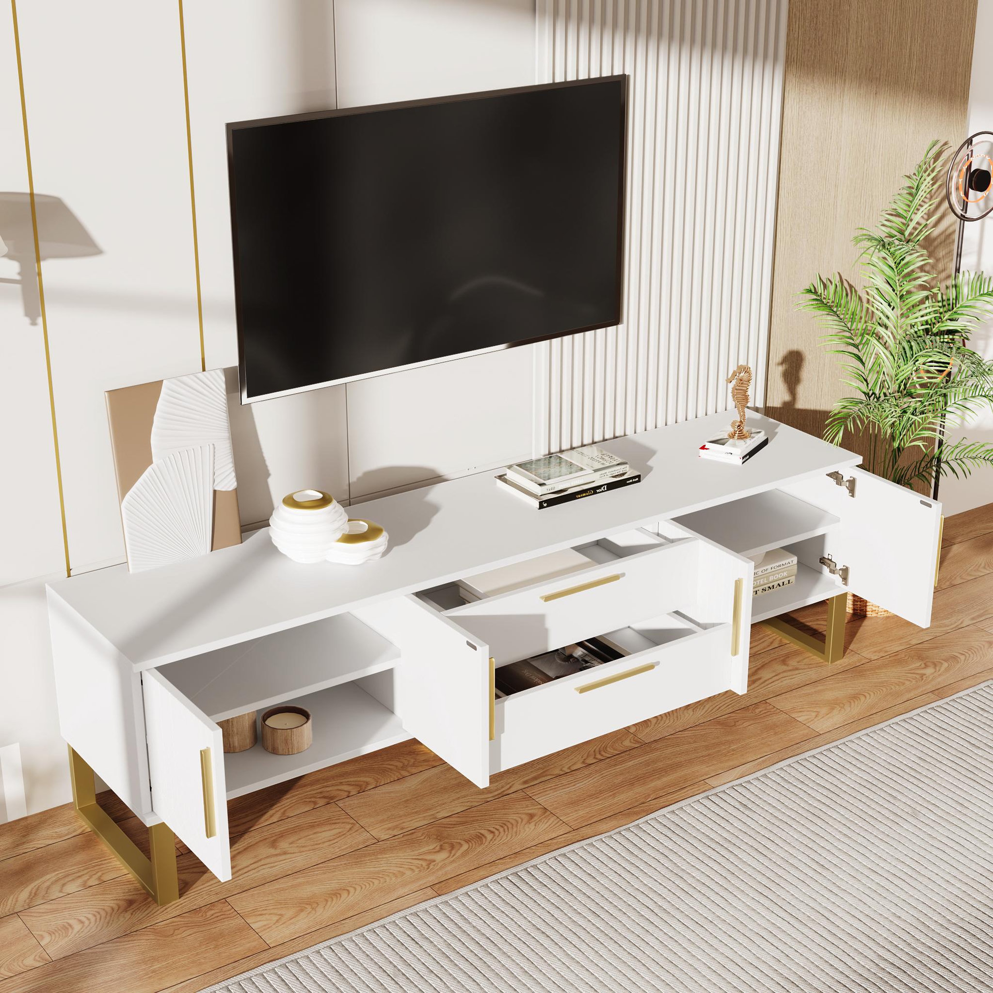 Voir la diapositive 5 : MERAX Meuble tv