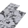 VIDAXL Planches de plancher PVC Non auto-adhesif 5,26 m^22mm Motif gris