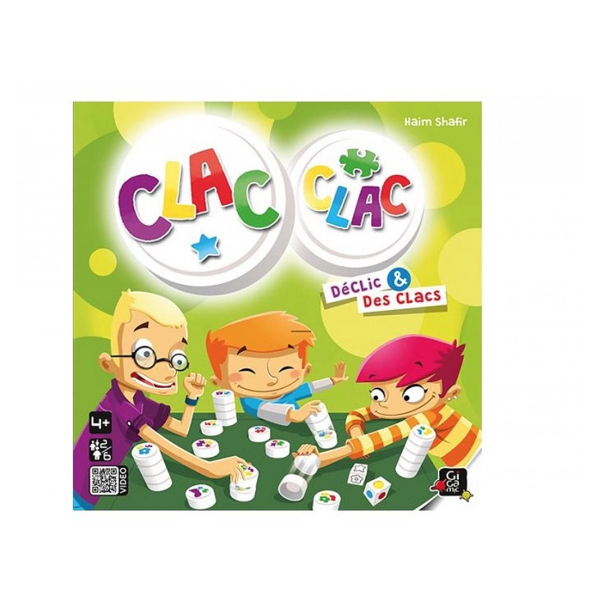 Gigamic Clac Clac - jeu de disques aimantes