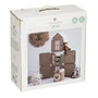 Voir la diapositive 5 : Atmosphera Kids Rangement Enfant en Jute  Château  109cm Beige