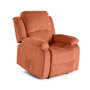Voir la diapositive 2 : BEST MOBILIER Armand - fauteuil relax électrique en velours côtelé