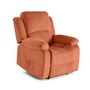 Voir la diapositive 2 : BEST MOBILIER Armand - fauteuil relax électrique en velours côtelé