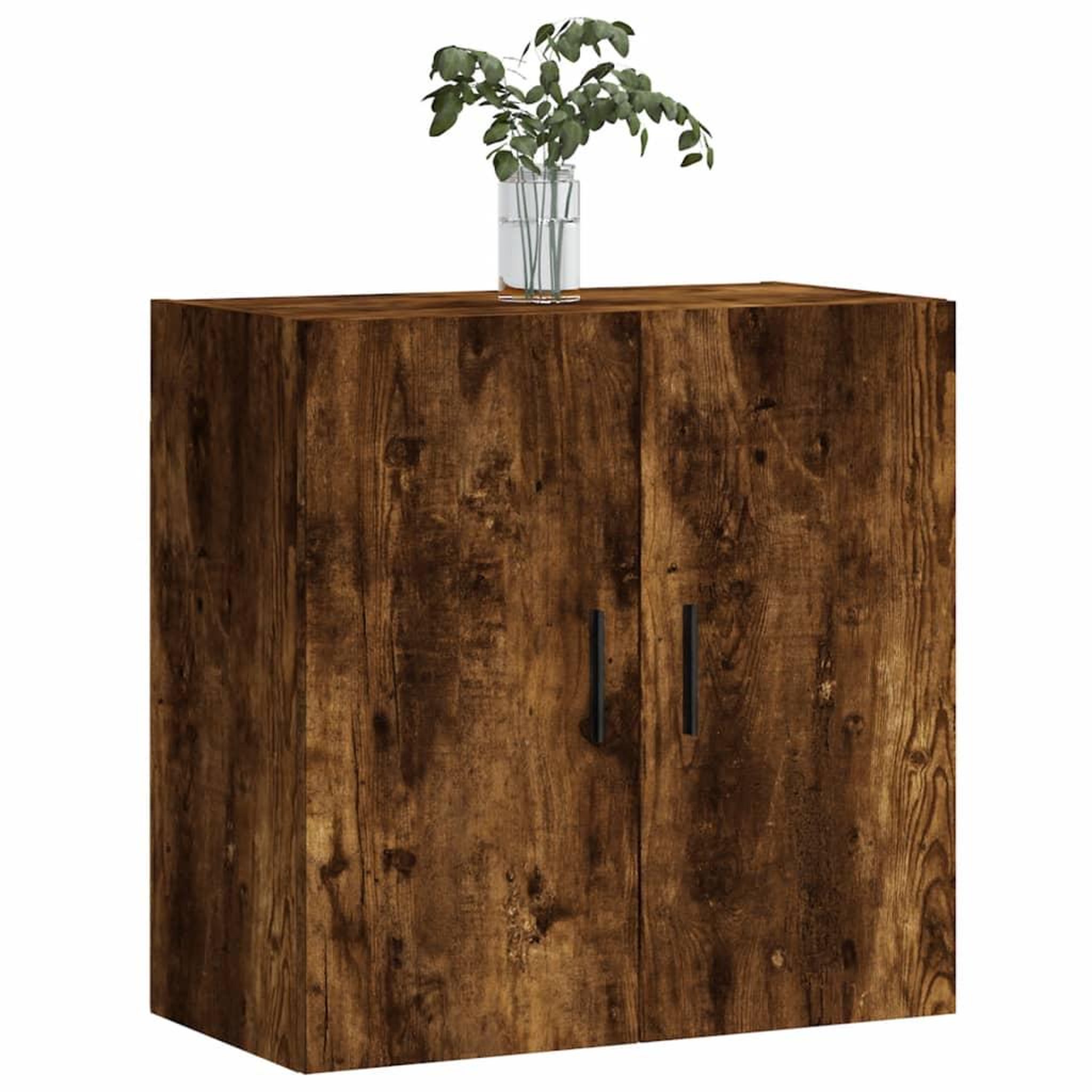 Voir la diapositive 3 : VIDAXL Armoire murale chene fume 60x31x60 cm bois d'ingenierie