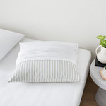 DODO Lot de 2 Protège Oreillers Imperméable et Respirant. Coloris disponibles : Blanc