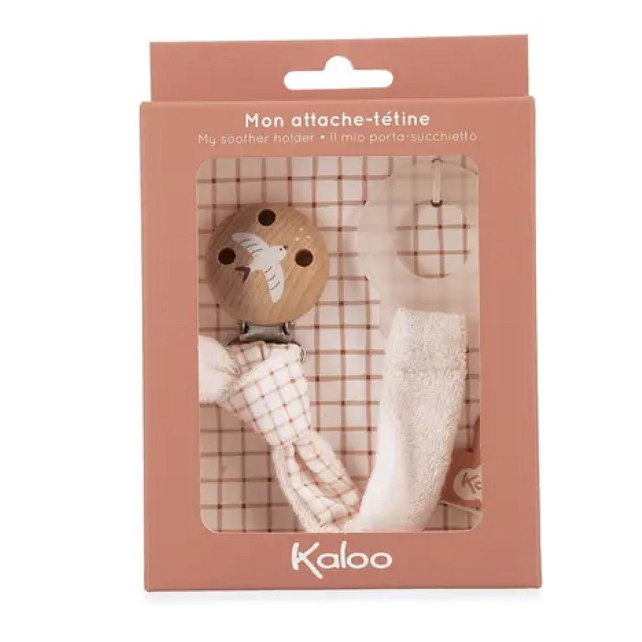 Voir la diapositive 2 : Kaloo - Attache Tetine Creme