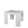 Voir la diapositive 3 : Table console extensible SOBRIO Blanc