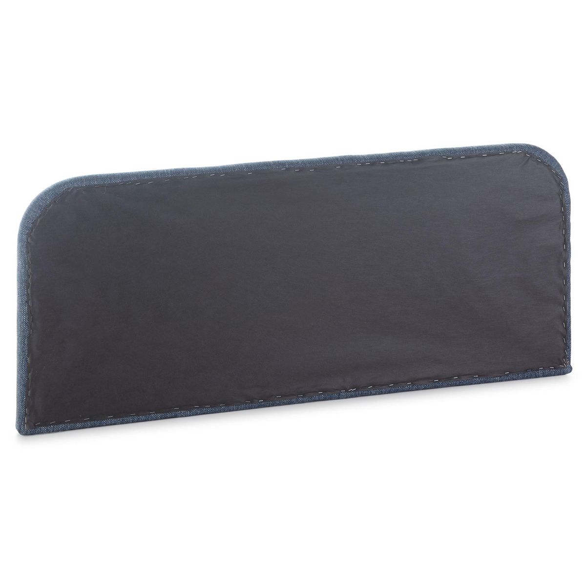 MARCKONFORT Tête de lit tapissée Saona 160x60 cm Couleur Bleu, 8 cm d'épaisseur