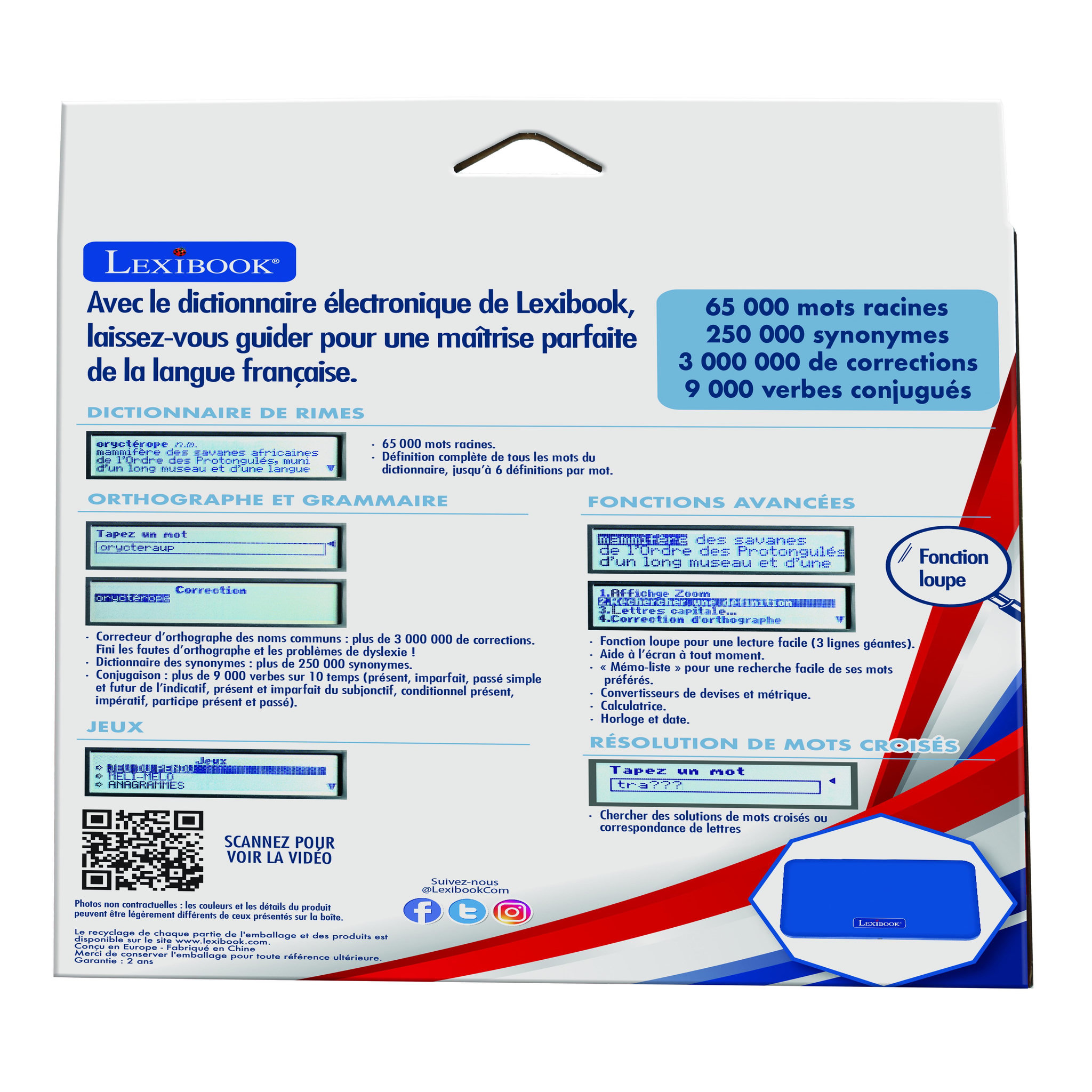 Voir la diapositive 6 : Lexibook Le dictionnaire du français électronique