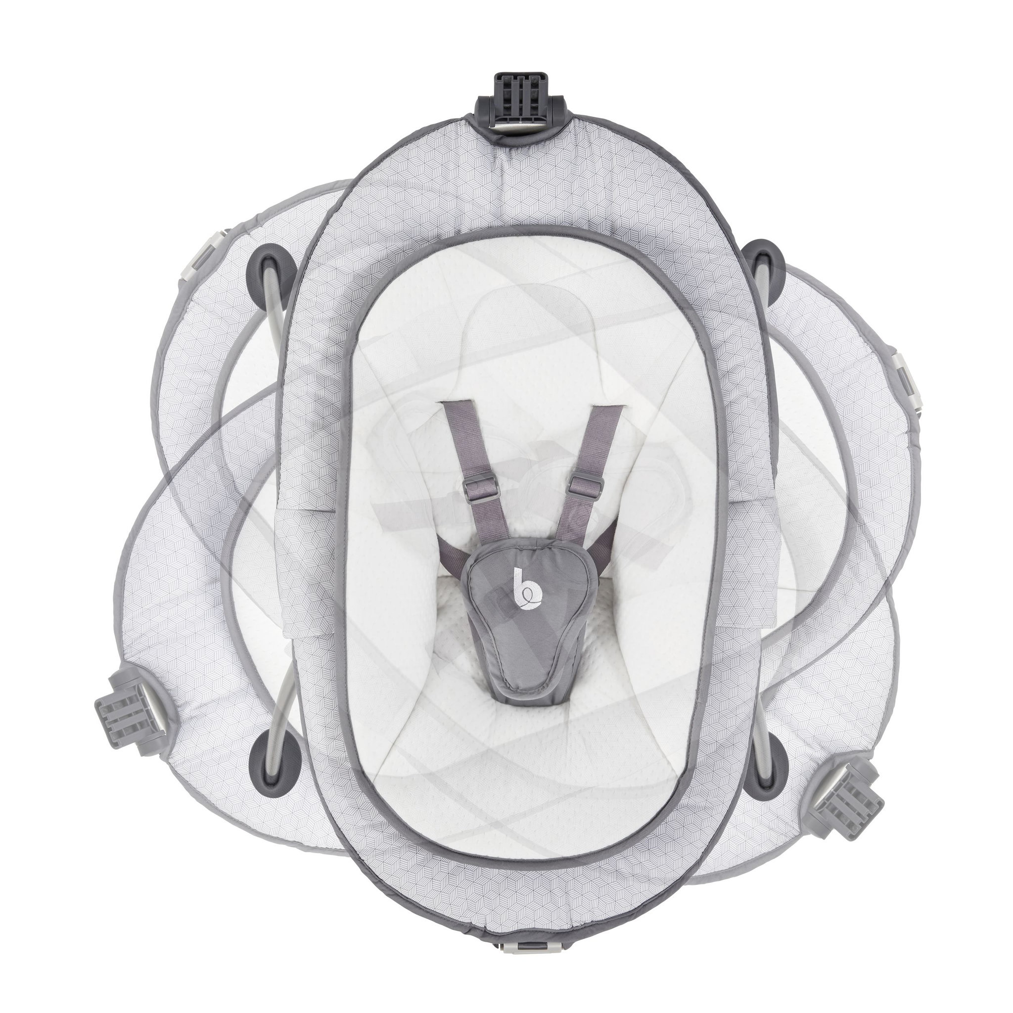 Voir la diapositive 4 : BABYMOOV Transat en hauteur pliable Swoon Up Graphik  