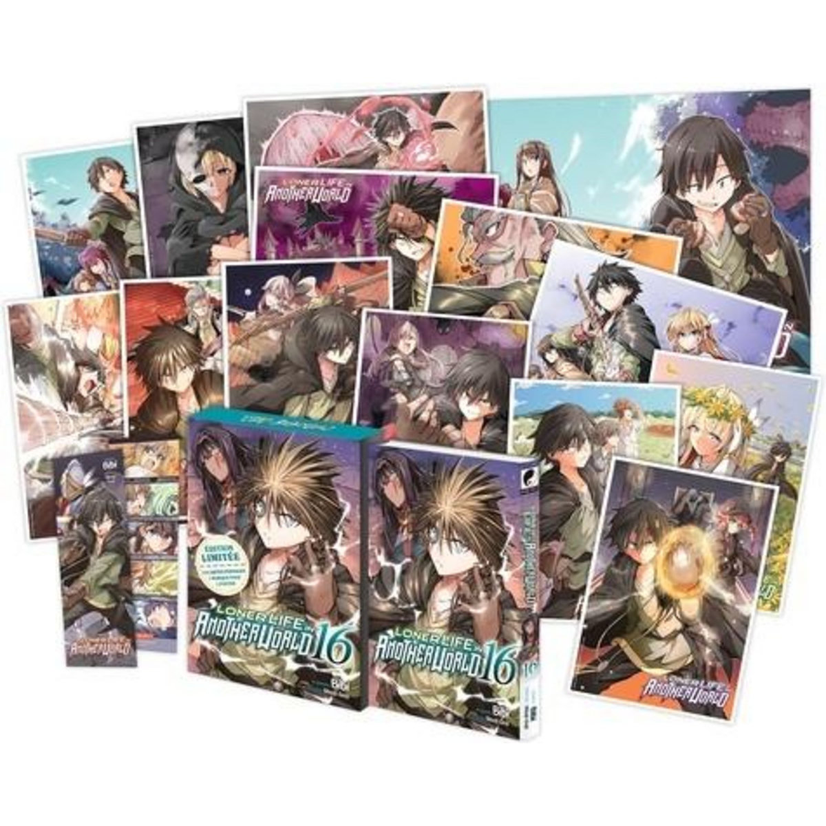 LONER LIFE IN ANOTHER WORLD TOME 16 : AVEC 13 CARTES POSTALES, 1 MARQUE-PAGE, 1 POSTER. EDITION LIMITEE, Bibi