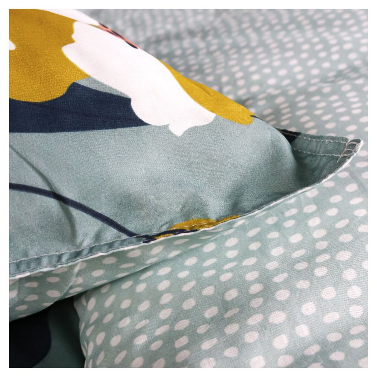 Parure housse de couette fantaisie en coton 57 fils ANAH