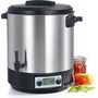 Voir la diapositive 3 : Kitchen chef Stérilisateur de bocaux électrique cuve inox avec écran lcd robinet et minuteur 31l 2000w - kcpst31lcd.ix