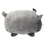 Voir la diapositive 2 : Paris Prix Peluche Coussin Enfant  Chien  30cm Gris & Blanc