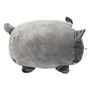 Voir la diapositive 2 : Paris Prix Peluche Coussin Enfant  Chien  30cm Gris & Blanc