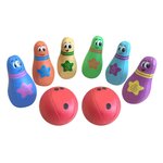 Set de Bowling en mousse 6 quilles et deux boules 