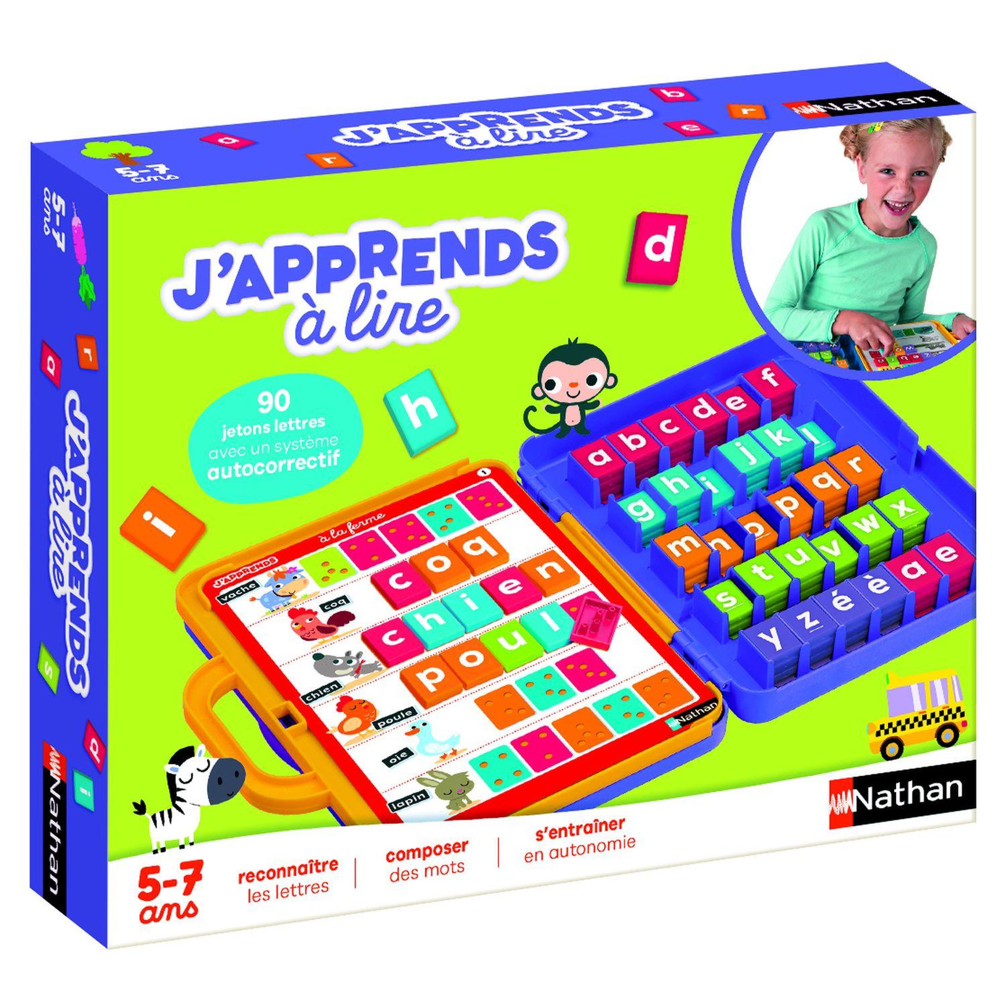 NATHAN Jeu J'apprends à lire