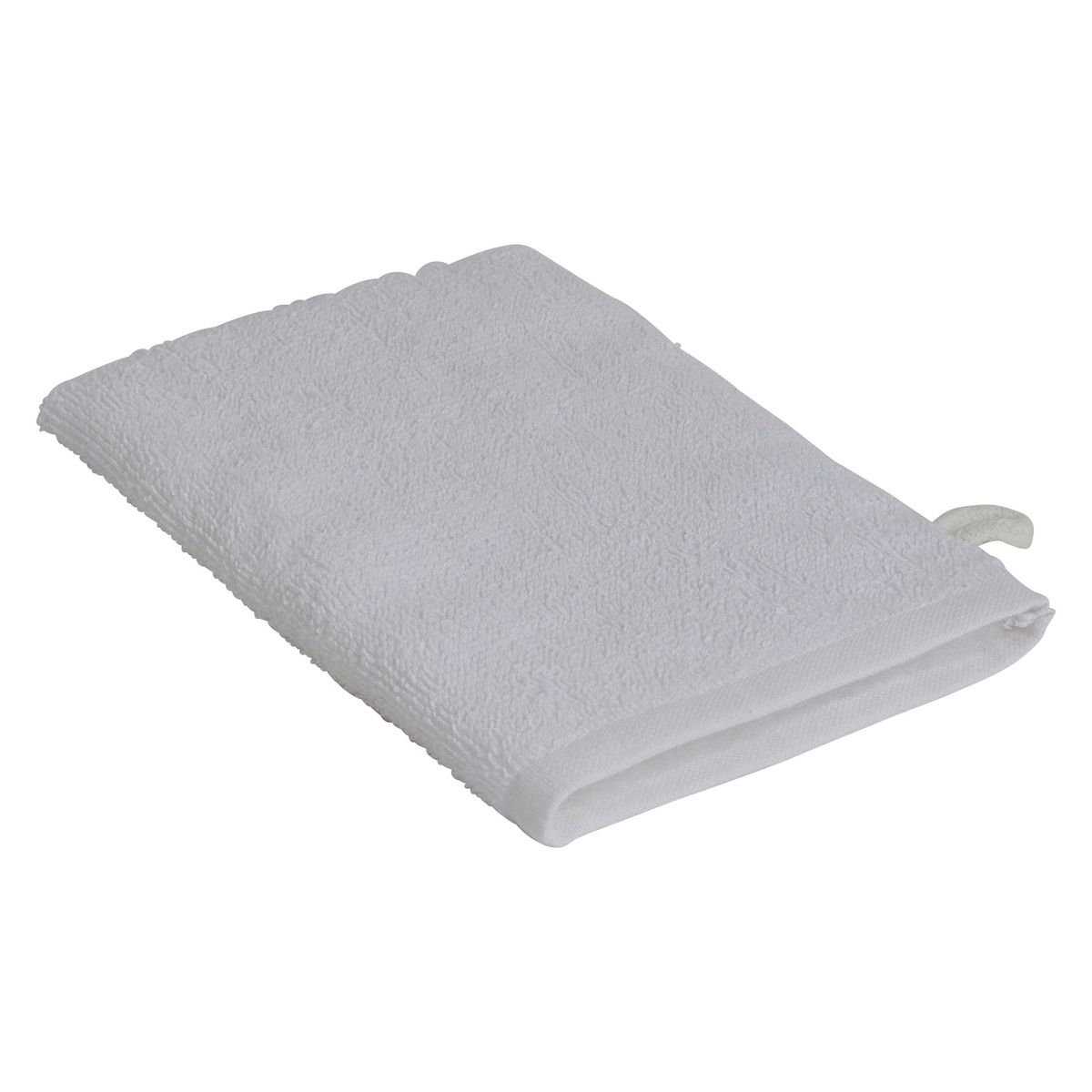 POUCE Gant de toilette uni en coton bouclé 300 gr/m2