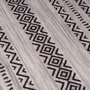Voir la diapositive 3 : Paris Prix Tapis Tissé Imprimé à Poils Plats  Maya  Gris