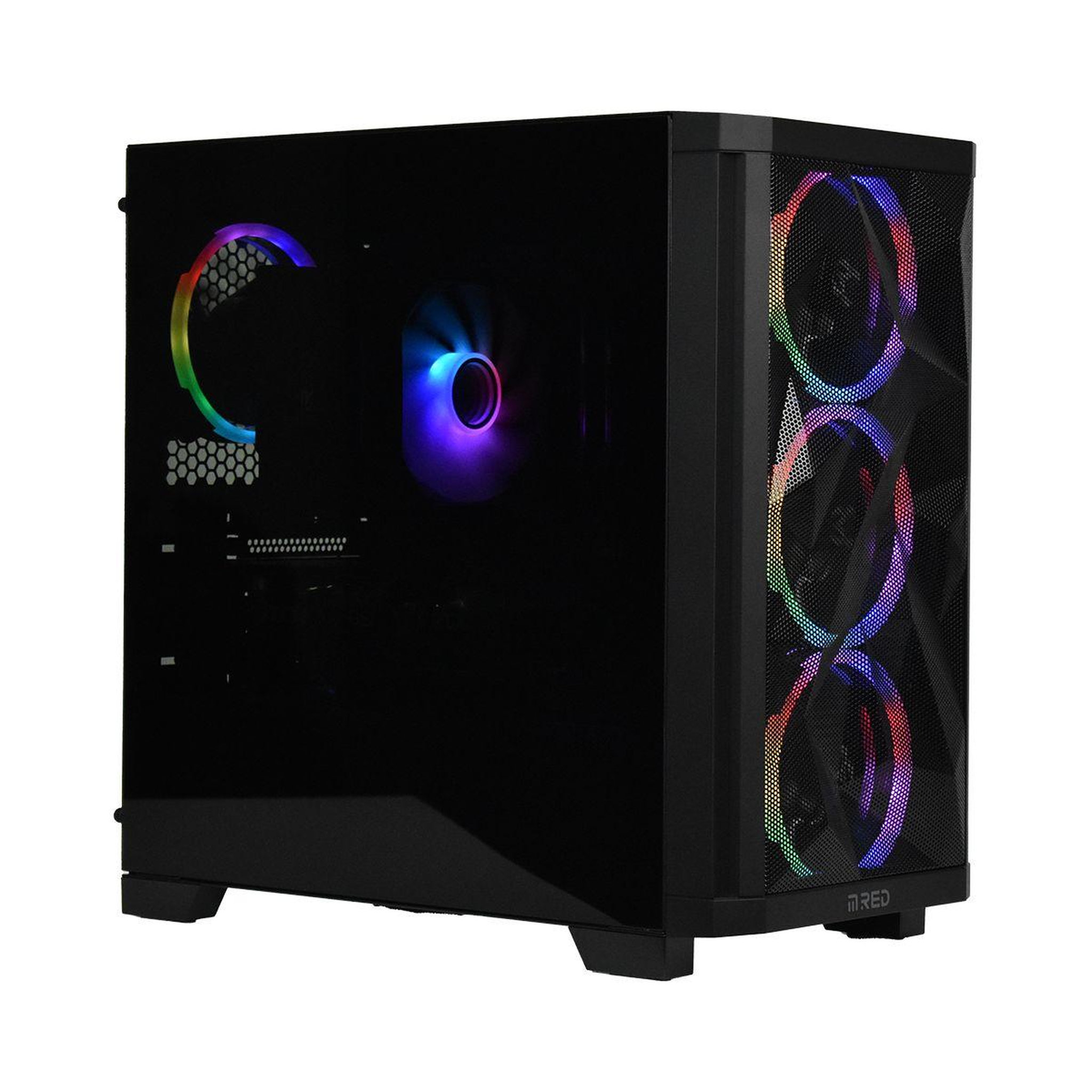 Voir la diapositive 1 : MRED PC Gamer GeForce RTX 4060 R7 16Go 1To