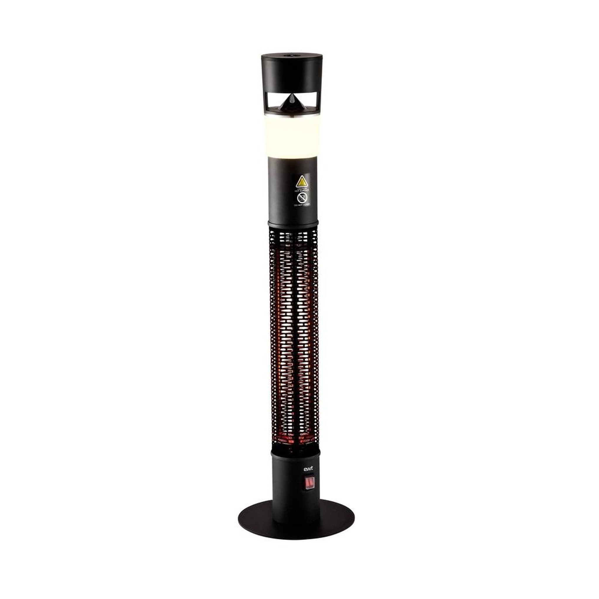 Ewt Chauffage radiant d'extérieur 1500w + haut-parleur + lumière led - PATIO MUSIC